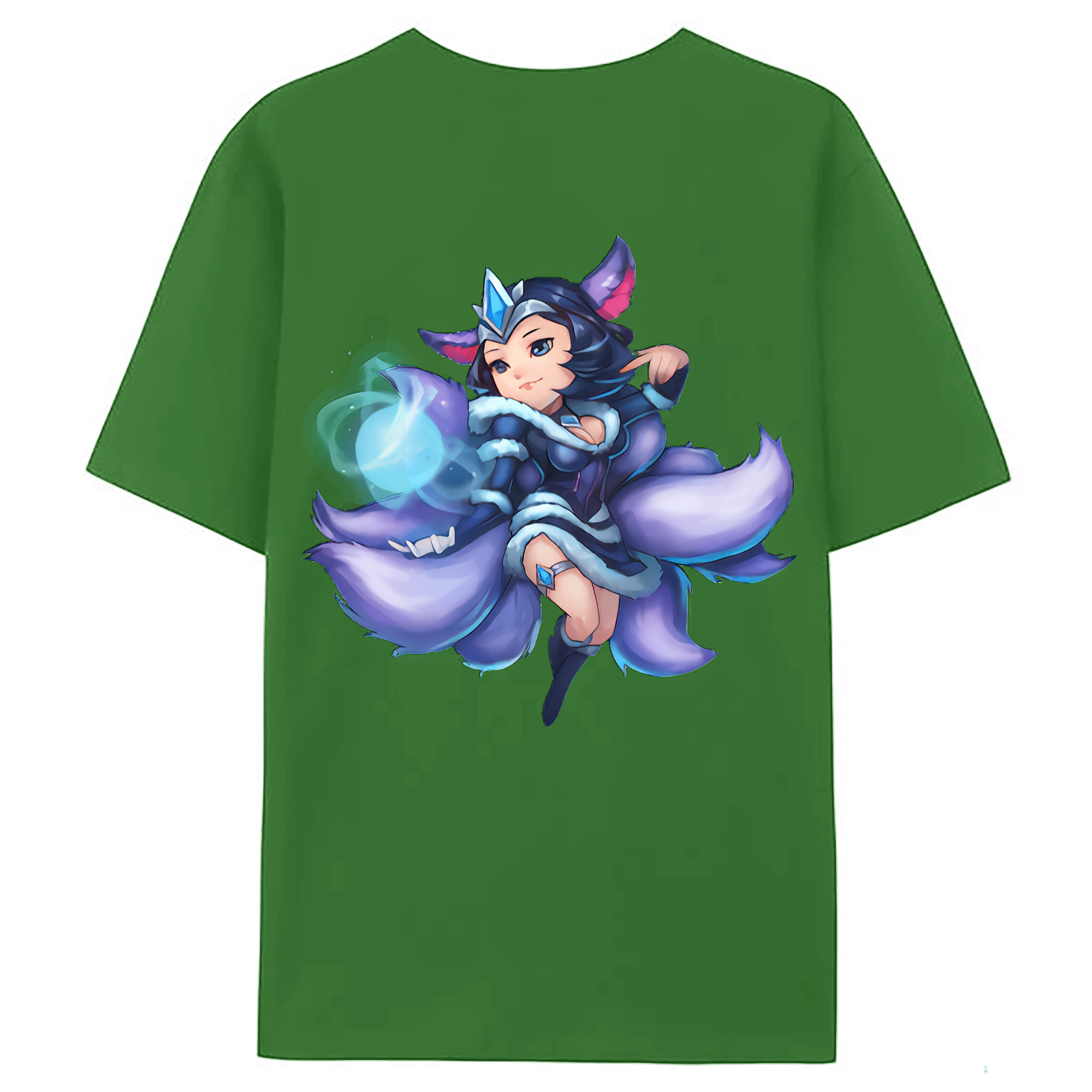（画像用） リーグ・オブ・レジェンド League of Legends LOL レディース半袖Tシャツ(バックプリント)
